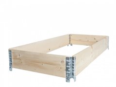 Dřevěný vyvýšený záhon Natur