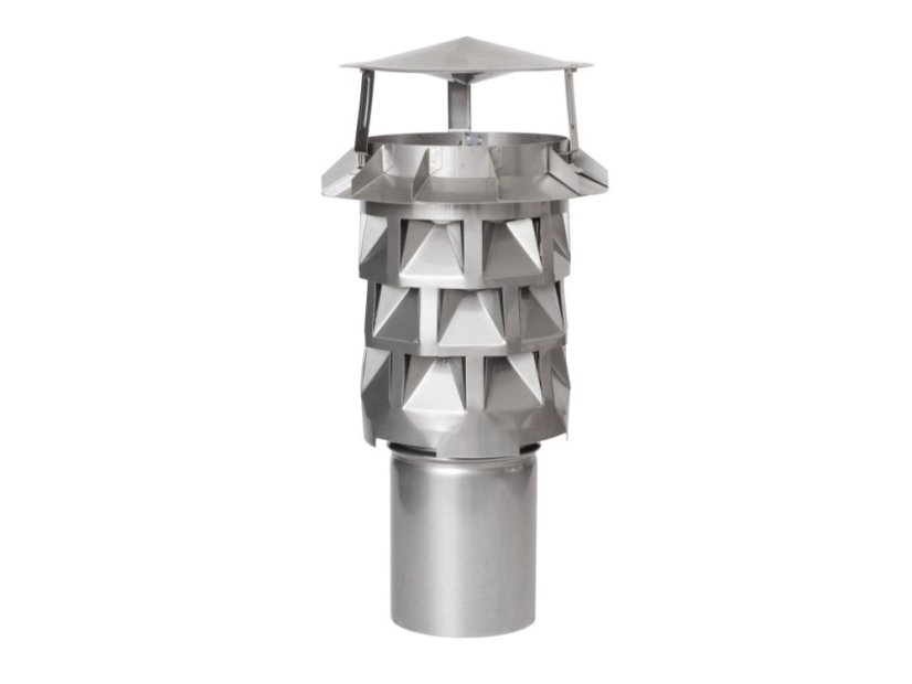 Komínová hlavice DASK se vsuvkou - Rozměr: ø 160 mm