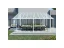 Hliníková pergola Sierra - bílá - Rozměr: 2,95 x 4,34 m