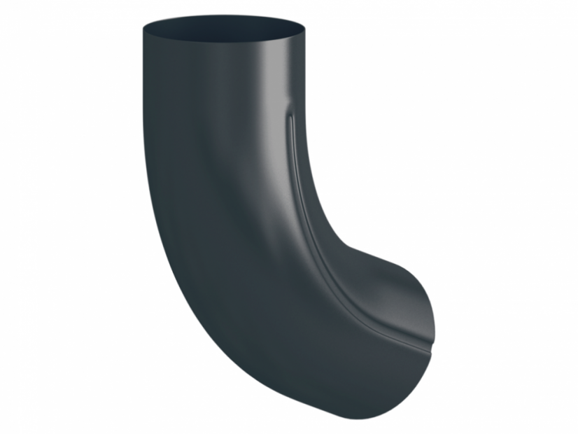 Lakované okapové koleno 72° 100 mm - Barva: RAL 8017 hnědá