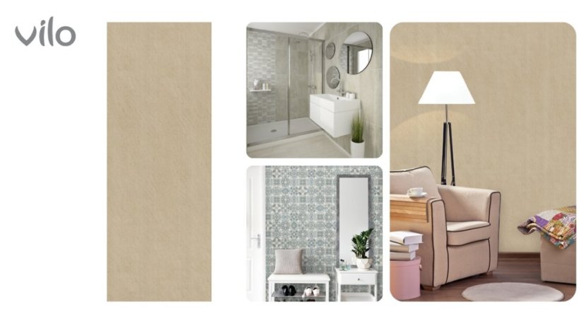 Interiérový obkladový panel Vilo MOTIVO Classic - Sandstone Beige |balení 4 ks|