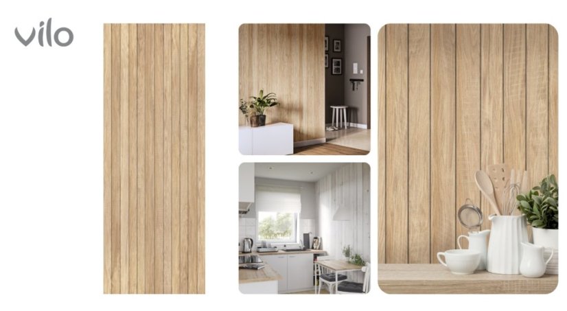 Interiérový obkladový panel Vilo MOTIVO Modern - Natural Plank