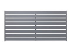 Plotový hliníkový dílec - štěrbinový do zdiva