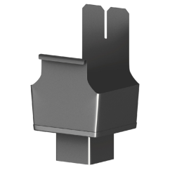 Lakovaný okapový kotlík SQUARE 120 mm