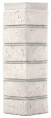 Vnější roh 2-dílný NOVIK Hand Laid Brick HL100 - 112 White Blend