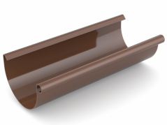 Plastový okapový žlab PVC 75 mm