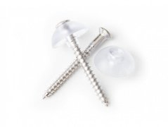 Nerez vrut V2A - 4,5 x 45 mm s plastovou těsnicí podložkou