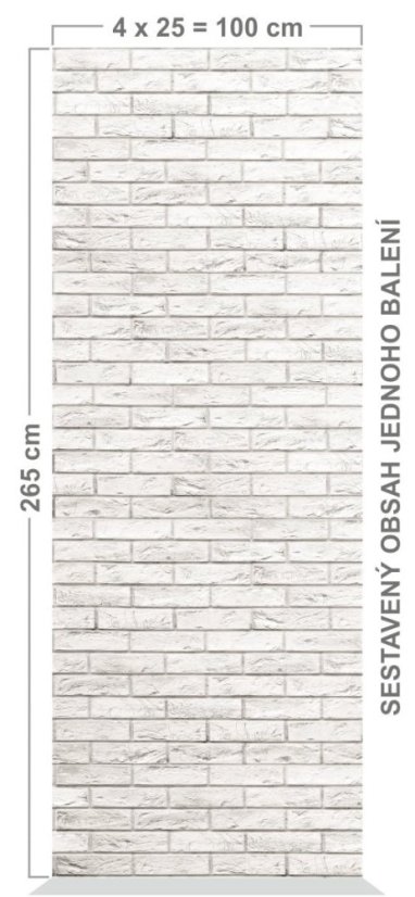 Interiérový obkladový panel Vilo MOTIVO Modern - Loft Brick