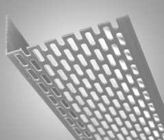 Fasádní větrací profil 30/90 mm PVC VP5030 - bílý /2,5 m