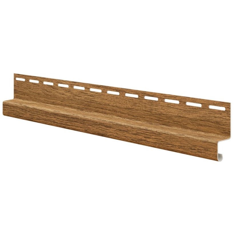 Okapový profil WOOD SIDING SV-16 - Barva: balancovaný dub