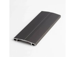 Krycí profil ALU - přítlačný - bronz