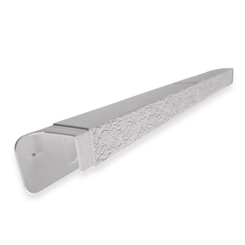 Lemovací U-profil velký NOVIK Stone UNI PU101 - 100 Gray Mortar
