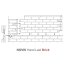 Fasádní obklad - NOVIK Hand Laid Brick HL100 - 112 White Blend