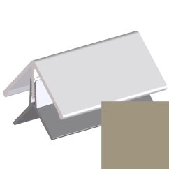 Rohový profil vnější 2-dílný univerzální UNI V2116 - 901 Greige Style