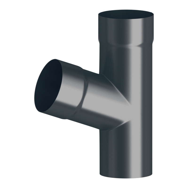 Lakované napojení do svodu 100 mm - Barva: RAL 7016 antracit
