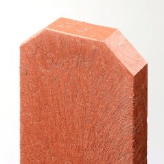 Tříhranná plotovka Traplast T370 - cihlová