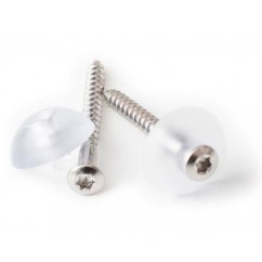 Nerez vrut V2A - 4,5 x 45 mm s plastovou těsnicí podložkou