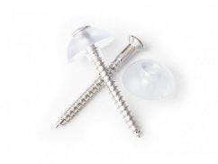 Nerez vrut V2A - 4,5 x 45 mm s plastovou těsnicí podložkou