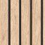 Fasádní obklad - WOOD SIDING SVP-B6 FRONTO V-BLACK - 57 světlý dub