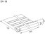Římsový/fasádní profil velký WOOD SIDING SV-19 - Barva: polární dub