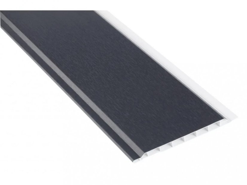 Plastová palubka Profi DECOR P550 foliovaná - 1014 antracit šedá - Varianta: 3 m