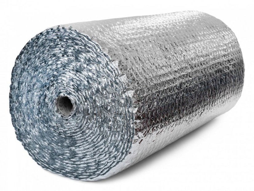 Reflexní parotěsná bublinková fólie ALUBAR Thermo Max - Rozměr: 1,2 x 25 m