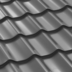 Plechová střešní krytina Classic Tile - RAL 7024 grafit Plechová střešní krytina Classic Tile - RAL 7024 grafit