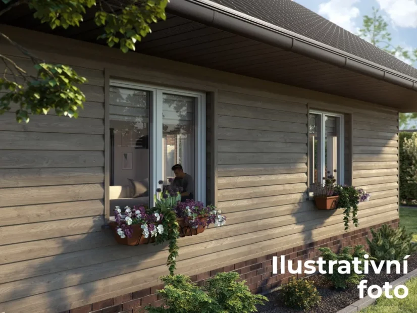 Spojovací H profil WOOD SIDING SV-18 - Barva: balancovaný dub