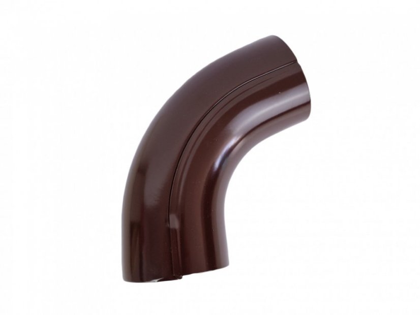 Lakované okapové koleno 72° 100 mm - Barva: RAL 8017 hnědá