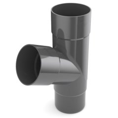 Plastové napojení do svodu PVC 63 mm