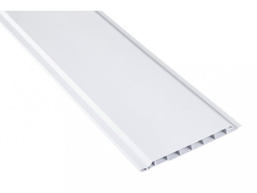 Plastová palubka Profi PVC P520 - 011 bílá - Varianta: 2 m
