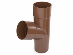 Plastové napojení do svodu PVC 63 mm