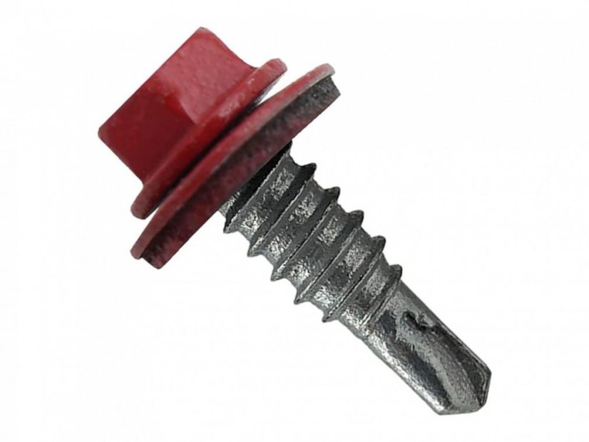 Farmářský samořezný vrut 4,8 x 20 mm - Barva: RAL 7024 (grafitová šedá), Obsah balení: 25 ks