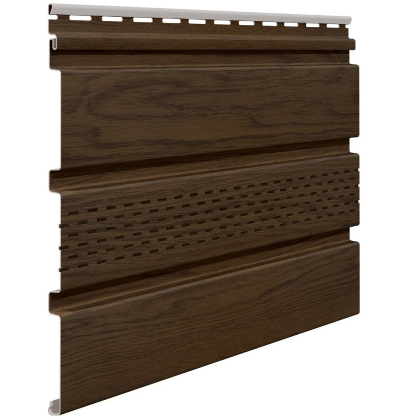 Podhledový panel větrací - WOOD SOFFIT SVP-07 INFRATOP - 64 ořech