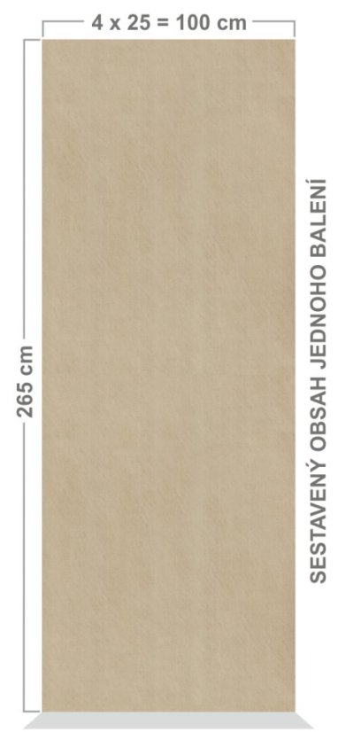 Interiérový obkladový panel Vilo MOTIVO Classic - Sandstone Beige |balení 4 ks|