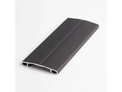 Krycí profil ALU - přítlačný - bronz