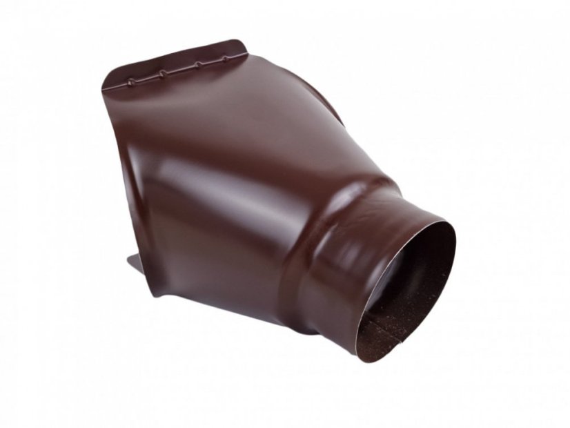 Lakovaný okapový kotlík 333 mm - Barva: RAL 8017 hnědá