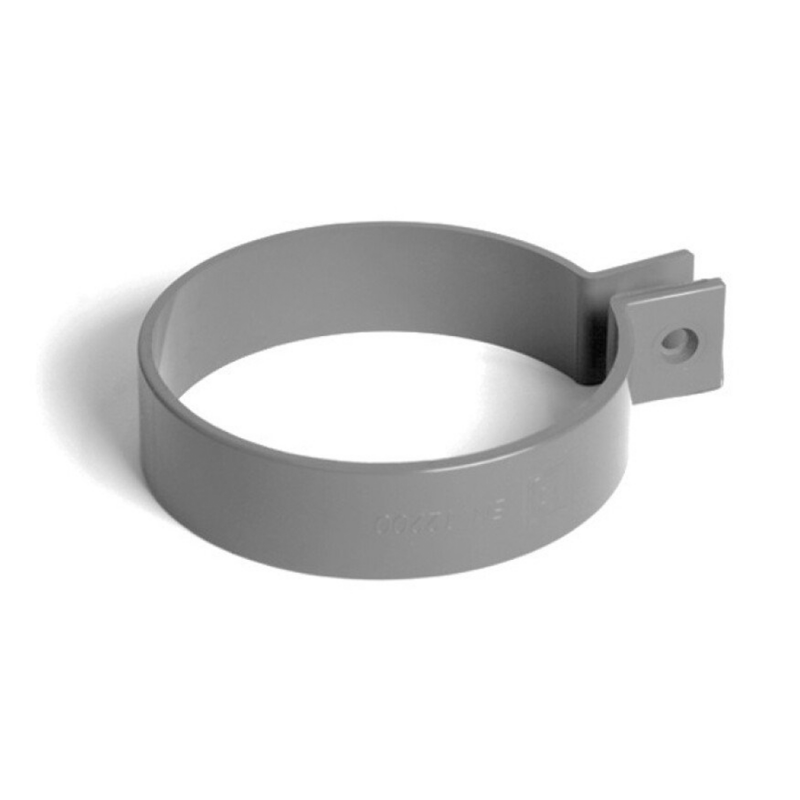 Plastová objímka svodu PVC 63 mm - Barva: hnědá