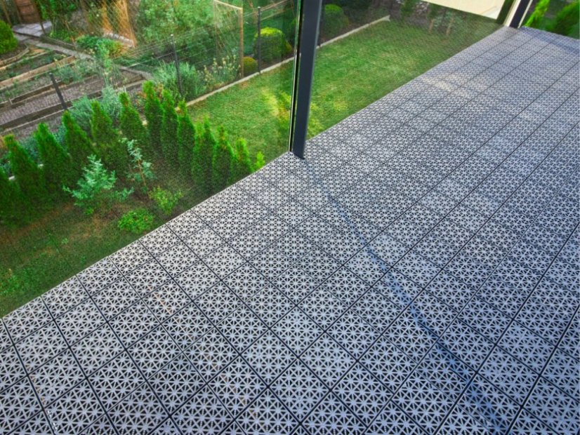 Dlaždice Easygrid - Barva: světle šedá