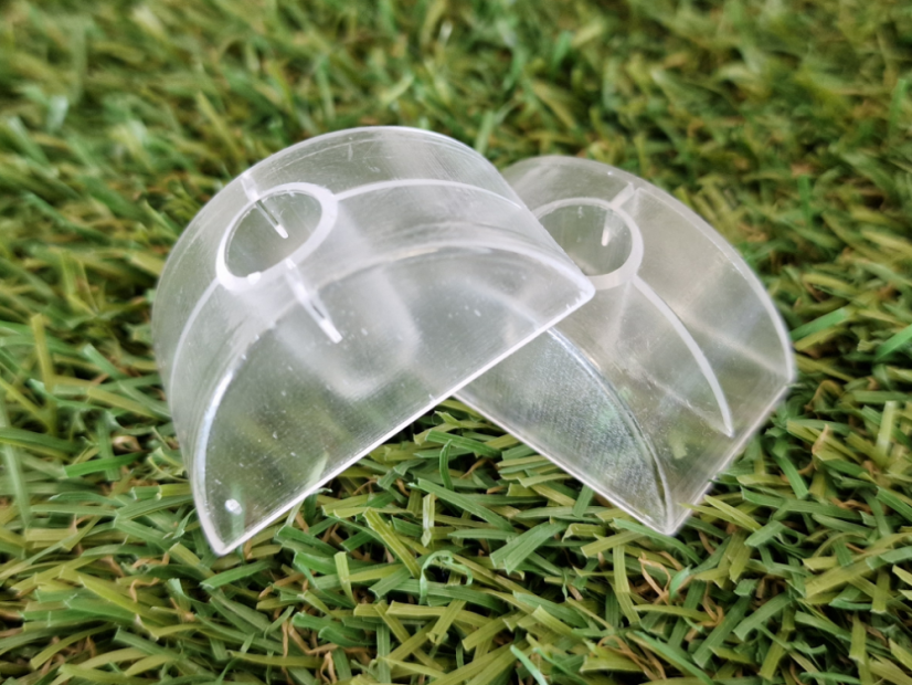 Distanční podložka (vlna) - Varianta: balení 100 ks, Rozměr: 41 x 25 x 17,5 mm