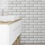 Interiérový obkladový panel Vilo MOTIVO Modern - White Brick |balení 4 ks|