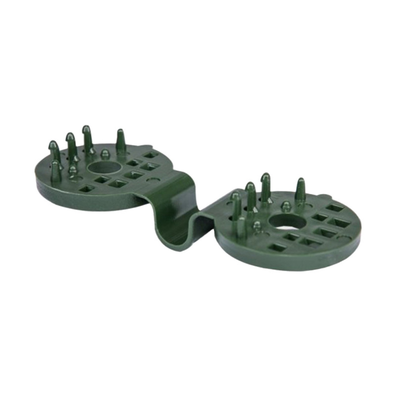 Klip pro upevnění stínící tkaniny - Barva: zelená