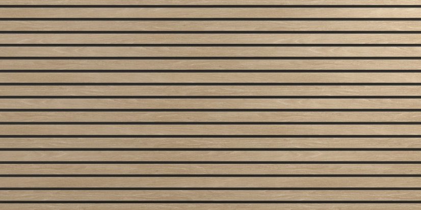 Fasádní obklad - WOOD SIDING SVP-B6 FRONTO V-BLACK - 60 dub