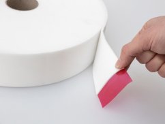 Podkladní pěnová páska pod polykarbonátové desky - bílá