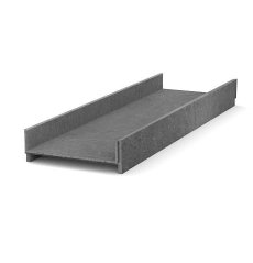 Záhonový chodník Traplast T22501 - šedý (1,2 m)