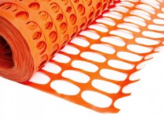 Síť pro ohrazení stavenišť