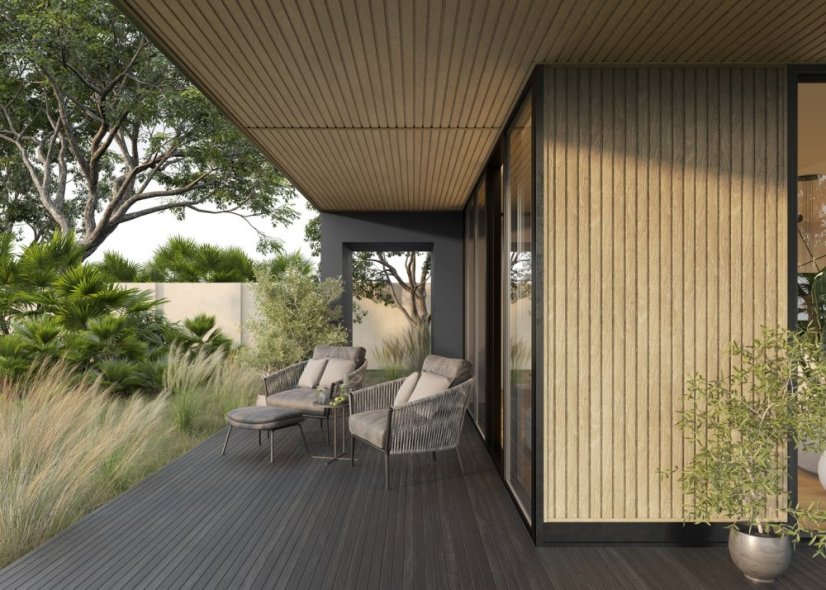 Lemovací profil WOOD SIDING SV-14 - Barva: zlatý dub