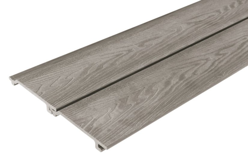 Obkladová WPC palubka - Barva: světle šedá (light grey)