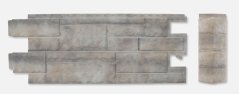 Vnější roh 2-dílný NOVIK Hand Cut Stone HC202 - 220 Smoke White