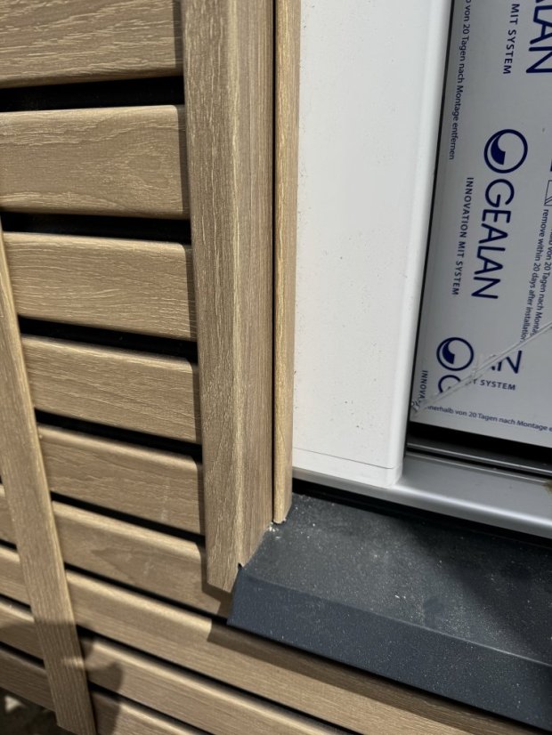 Fasádní obklad - WOOD SIDING SVP-B6 FRONTO V-BLACK - 60 dub